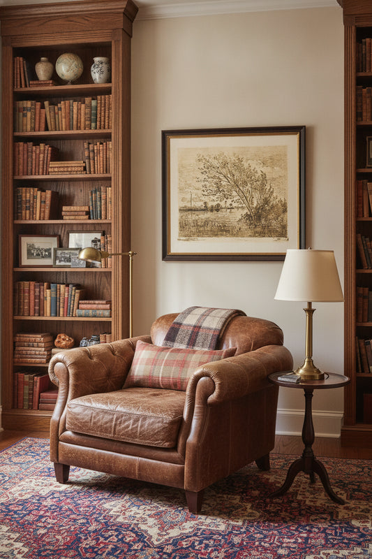 Stand of Alders (Le Bouquet d'aunes) — framed art in a styled interior