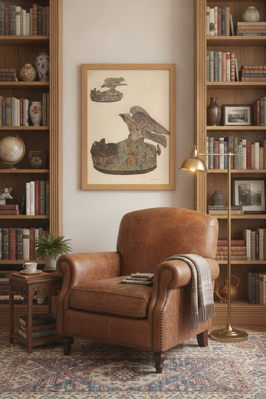 Why does George File's classical art look so modern?