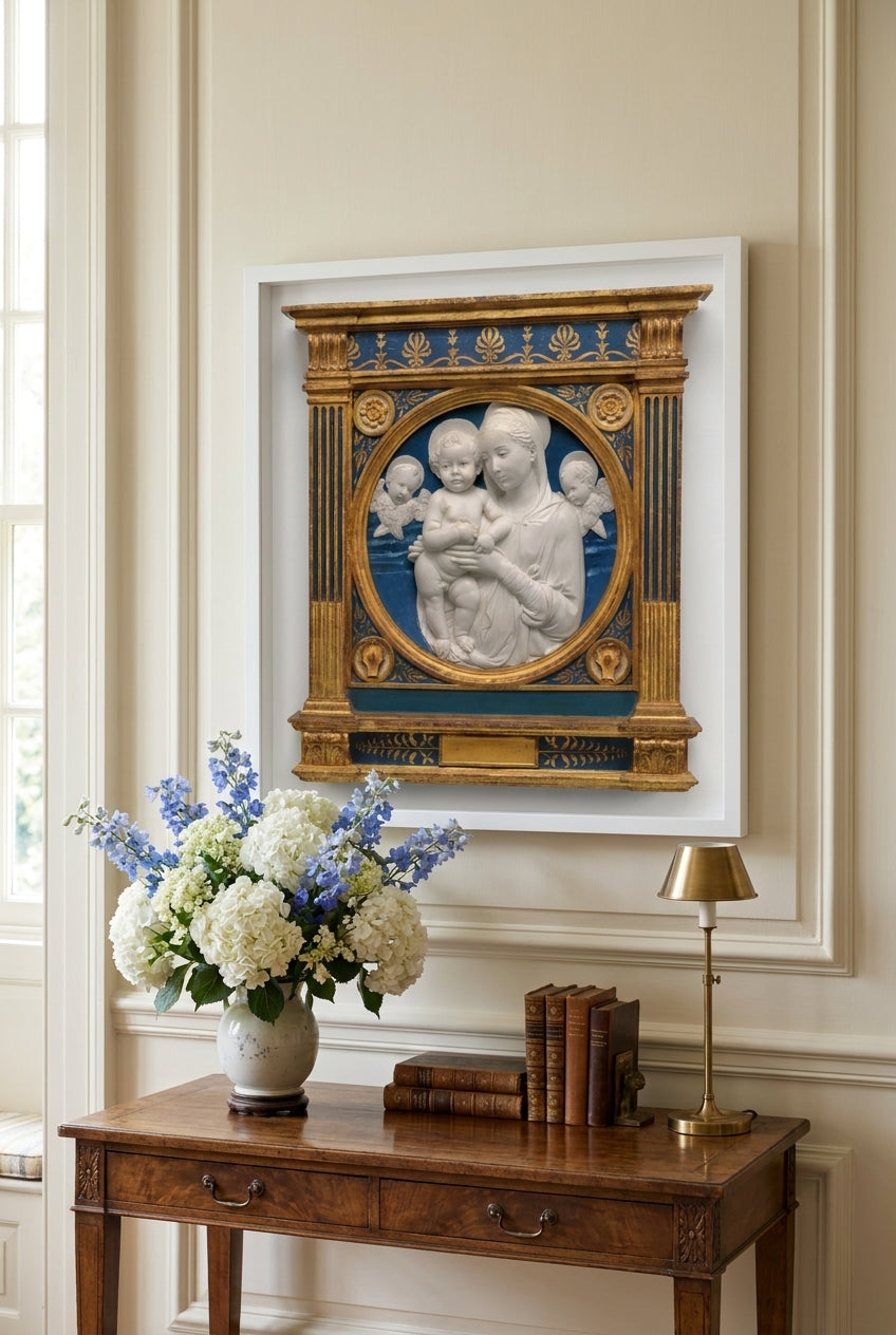 The Blue and White Magic of Andrea della Robbia