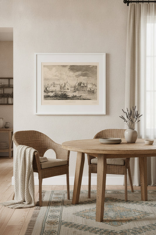 How did a French etcher recreate Vermeer's light?
