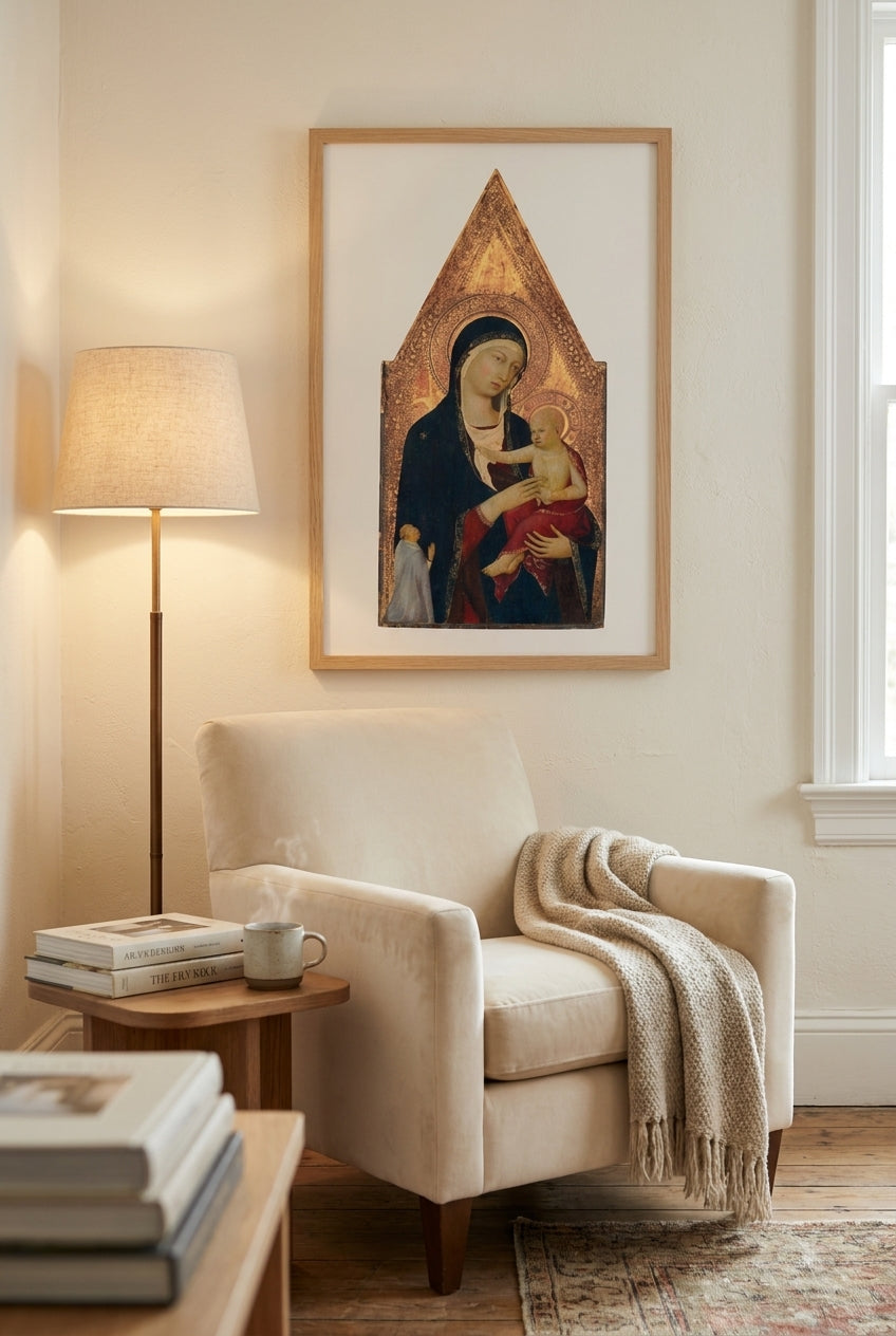 What makes Sienese Gothic art so enchanting?