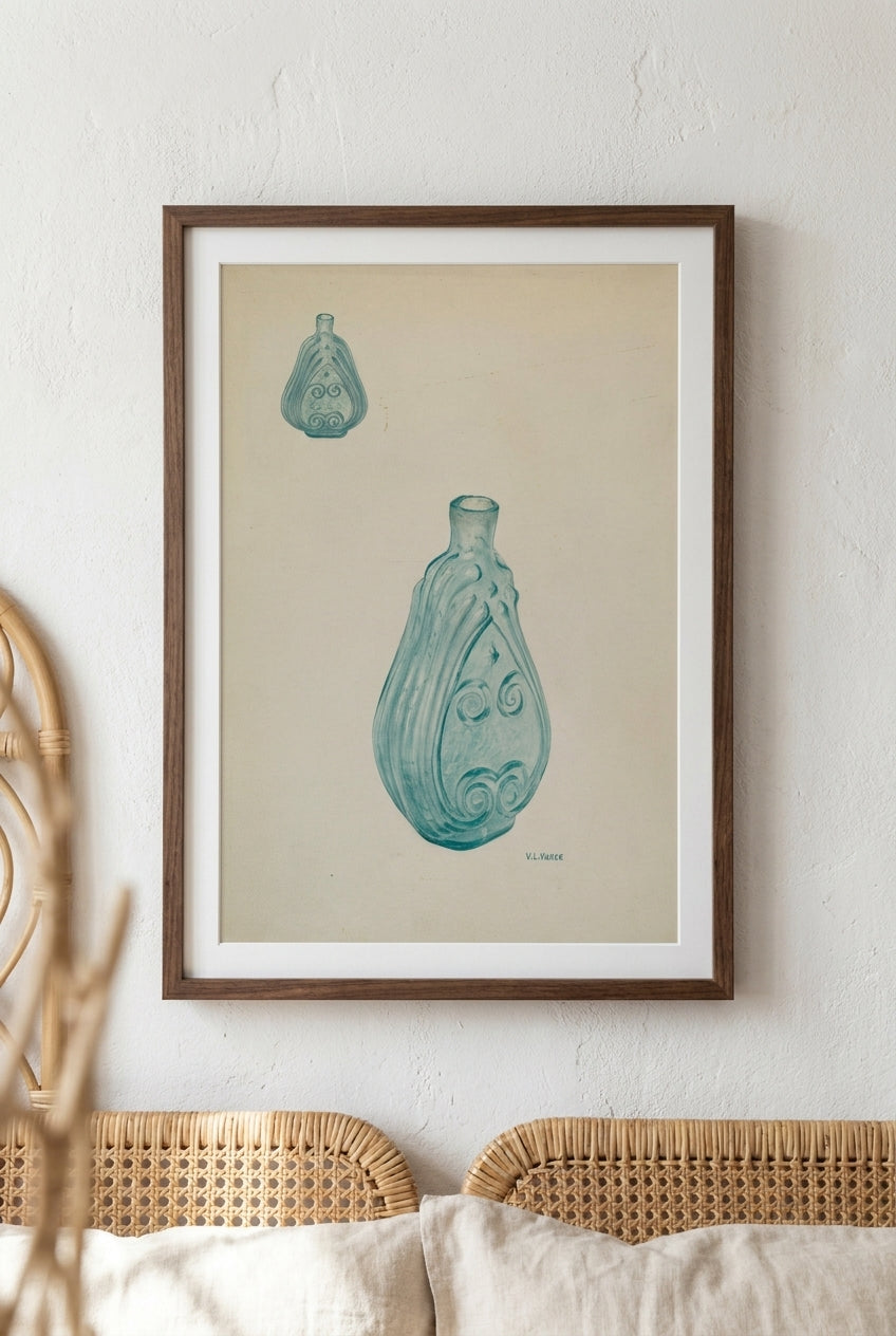 Why does V.L. Vance's art feel so peaceful?