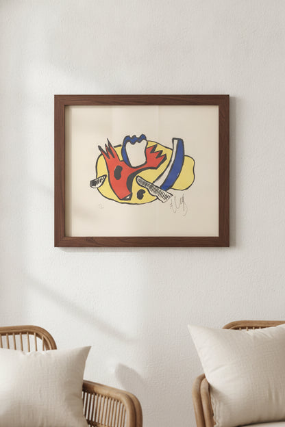 Still Life — framed art in a styled interior