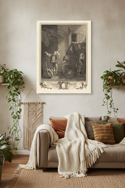 Rose et Colas — framed art in a styled interior