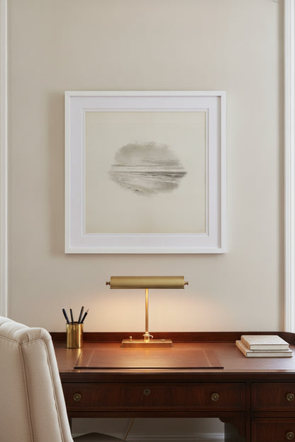 Seascape — framed art in a styled interior