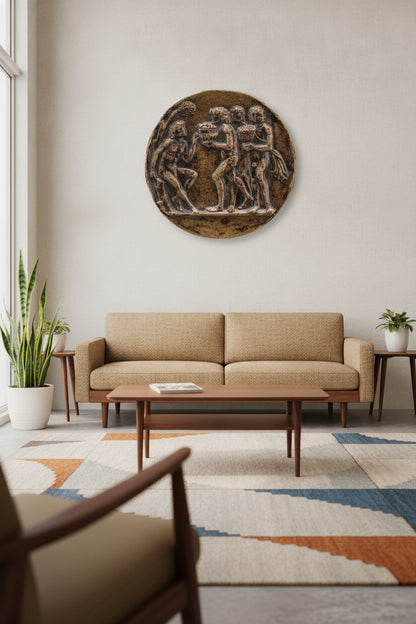 A Fruit Offering — framed art in a styled interior