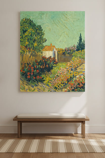 Landscape — framed art in a styled interior