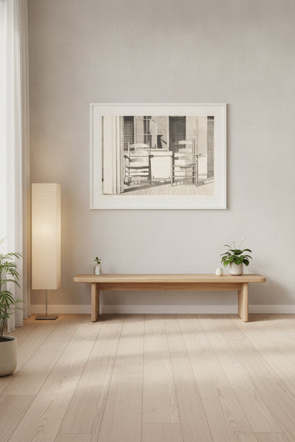 Still Life — framed art in a styled interior