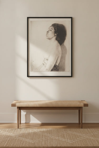 Mokihana - Hawaii — framed art in a styled interior