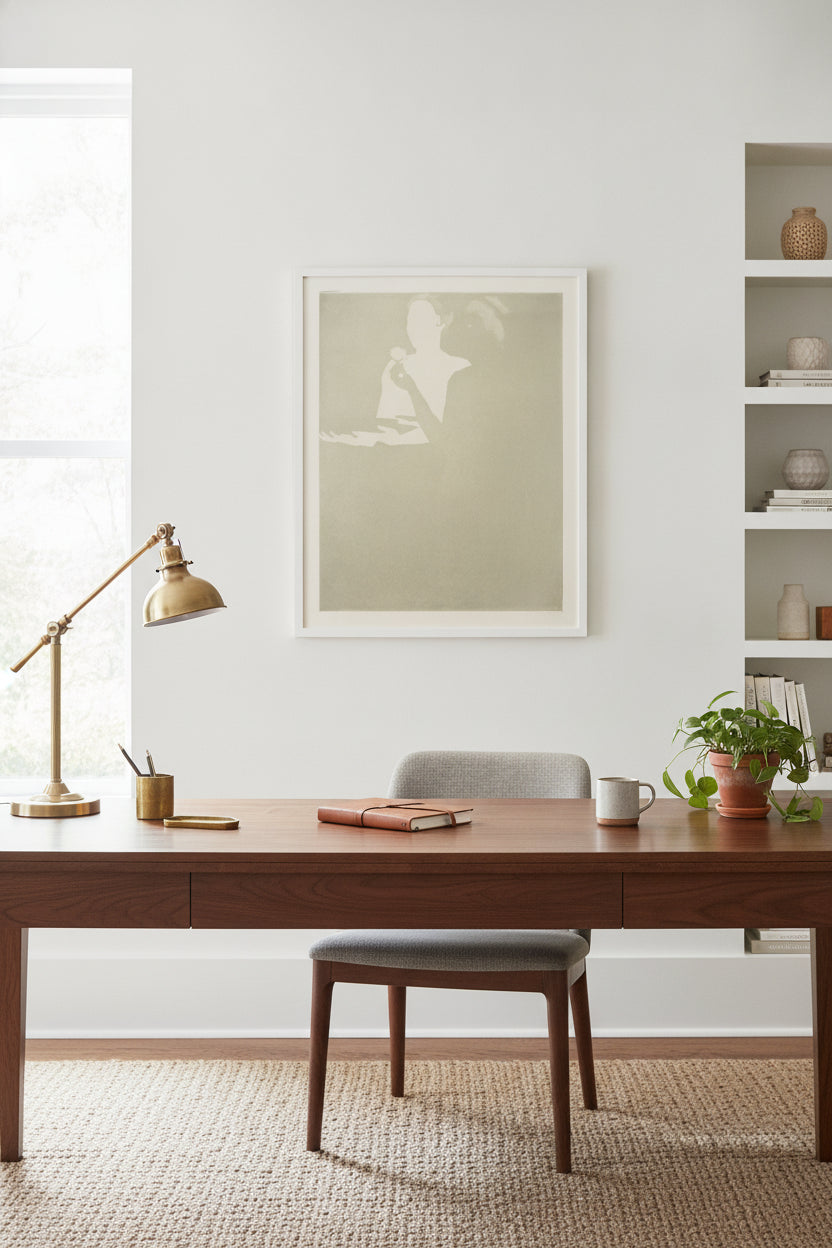Polynesia — framed art in a styled interior