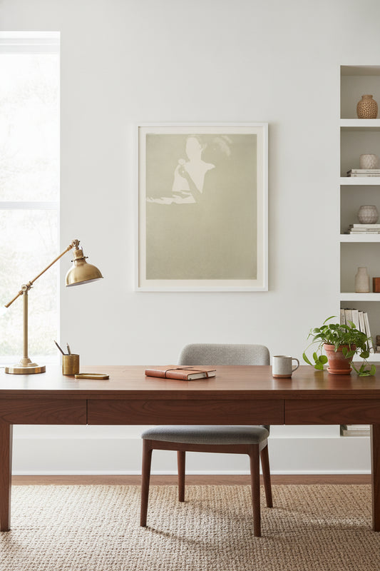 Polynesia — framed art in a styled interior