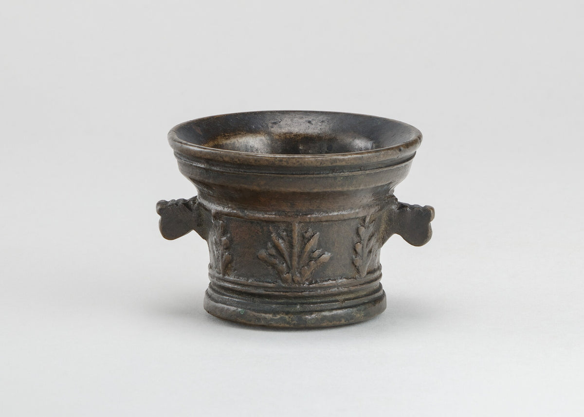 Mortar with Foliage and Acanthus Leaves