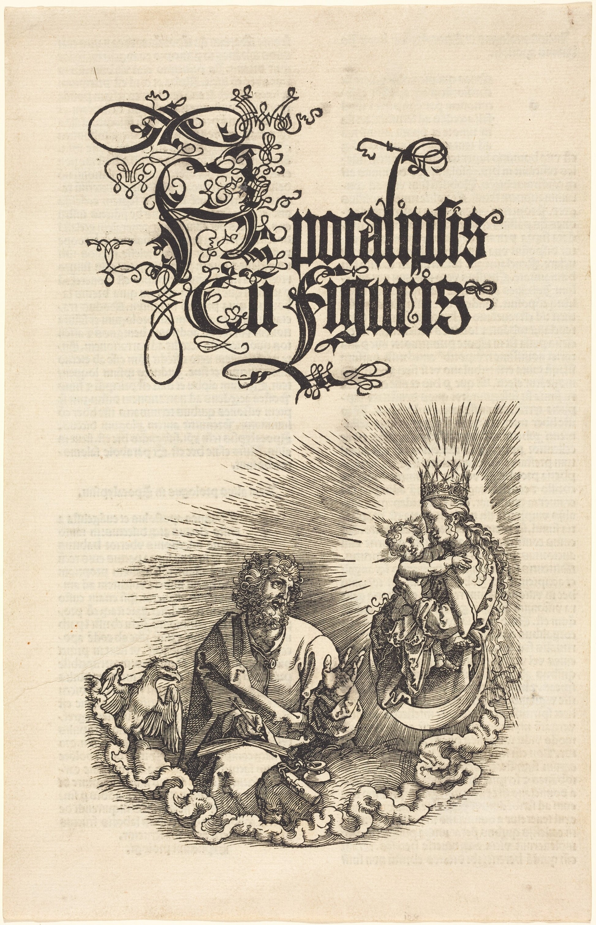 The Virgin Appearing to Saint John