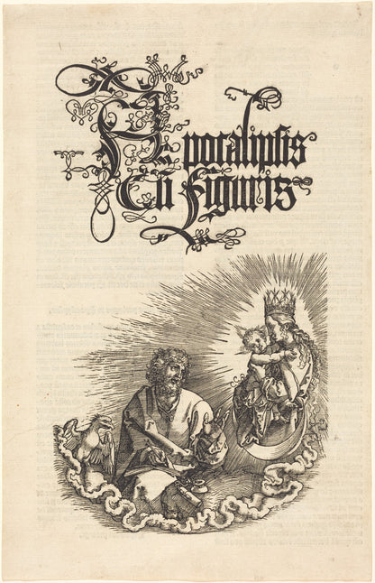The Virgin Appearing to Saint John