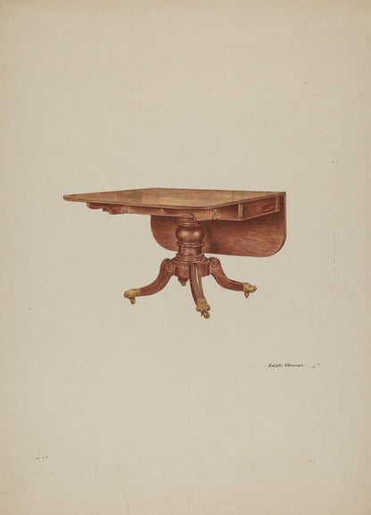 Table, Drop-leaf