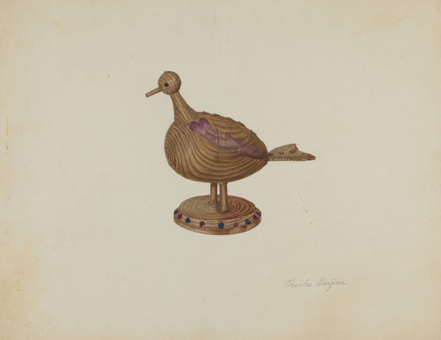 Pa. German Toy Bird