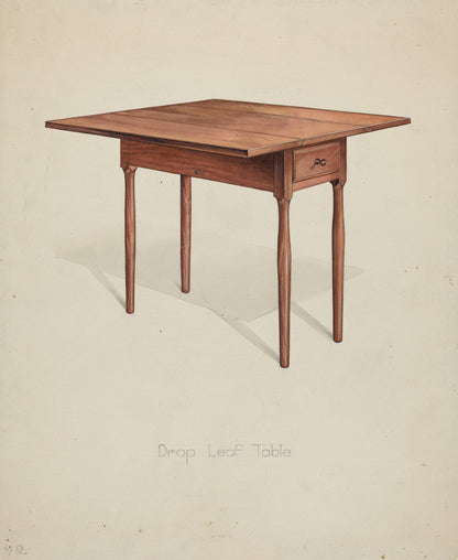 Shaker Drop-leaf Table