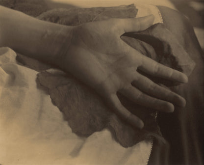 Georgia O'Keeffe—Hand and Grape Leaf