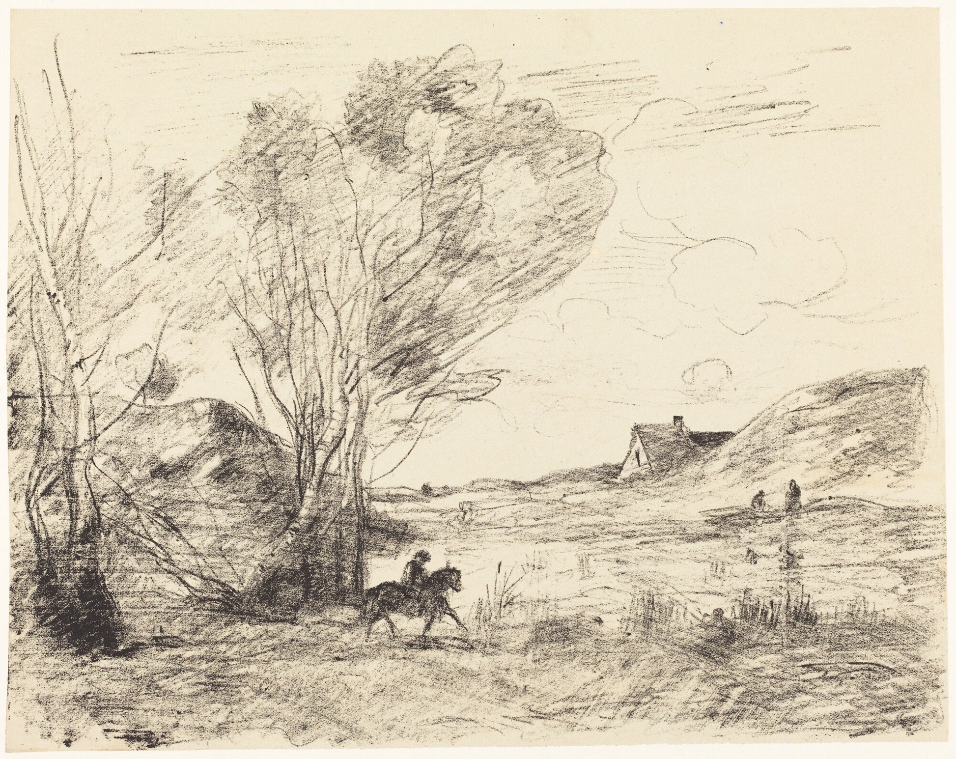 The Rider in the Reeds (Le Cavalier dans les roseaux)