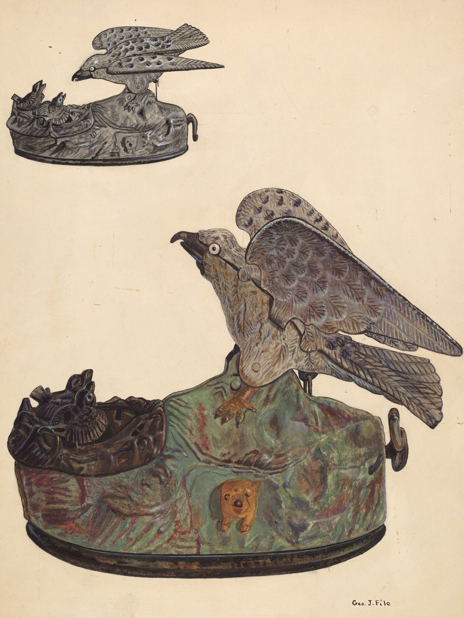 Toy Bank: Bird