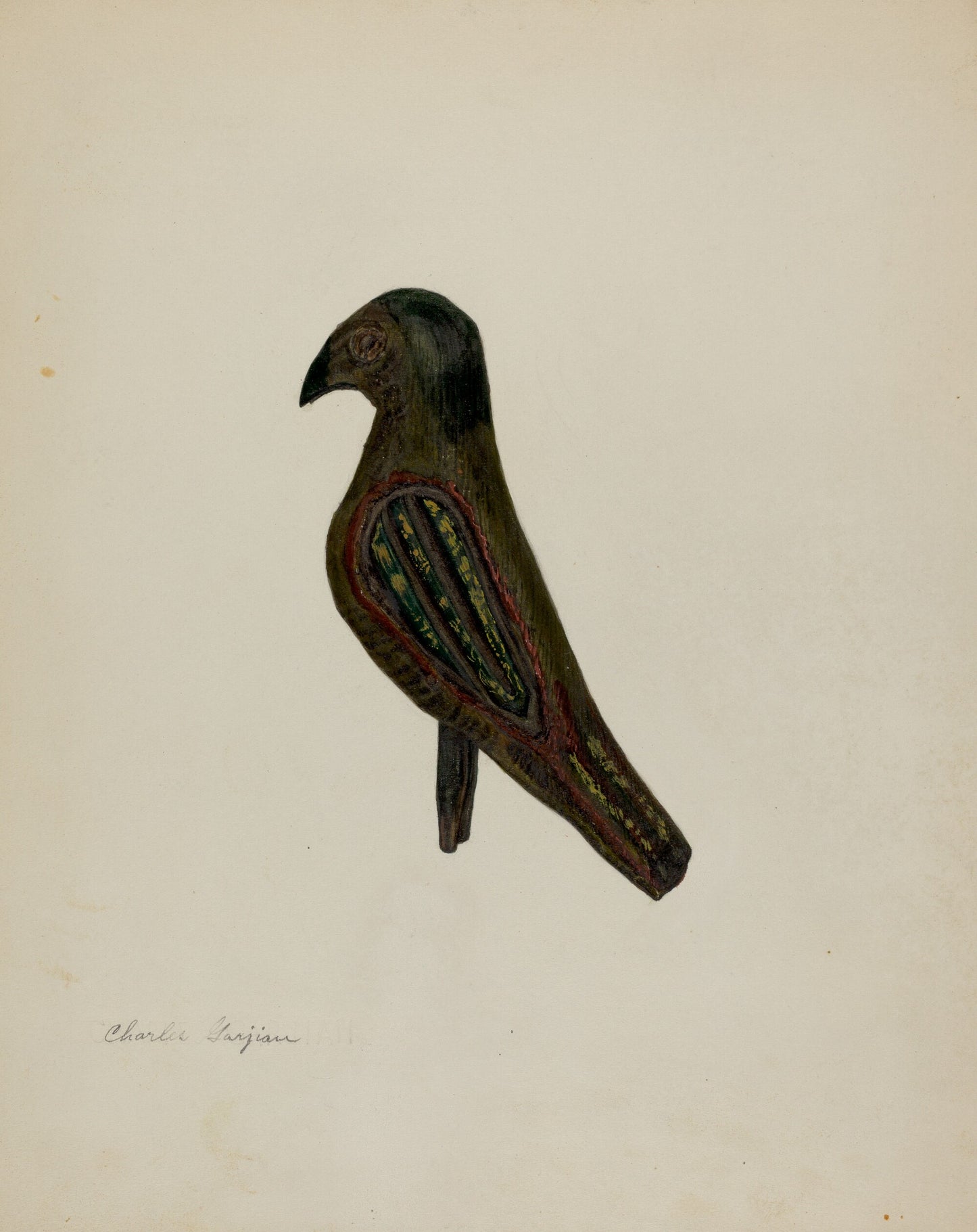 Pa. German Toy Bird