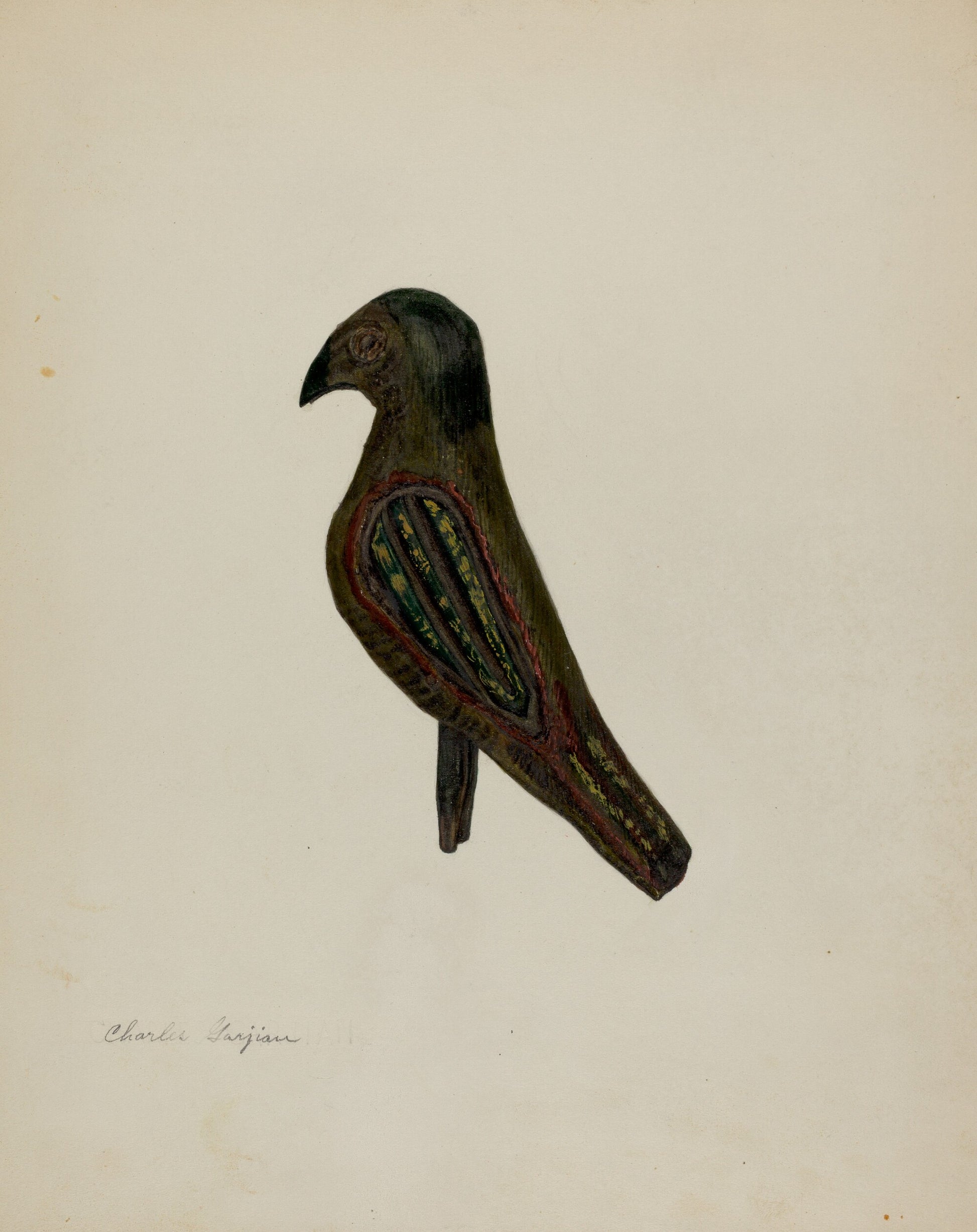 Pa. German Toy Bird