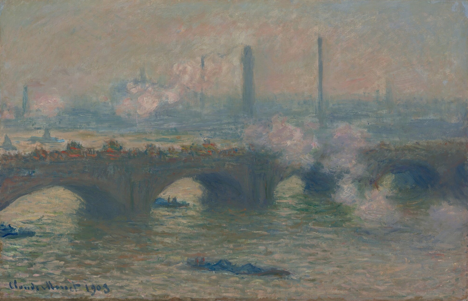 Waterloo Bridge, Gray Day