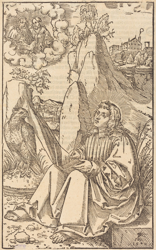 Saint John in a Landscape