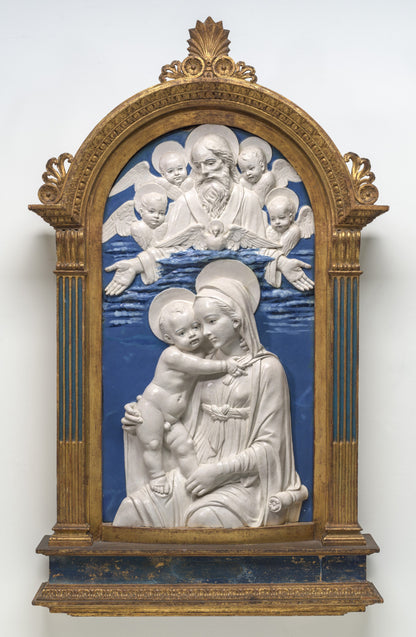 Madonna and Child with God the Father and Cherubim