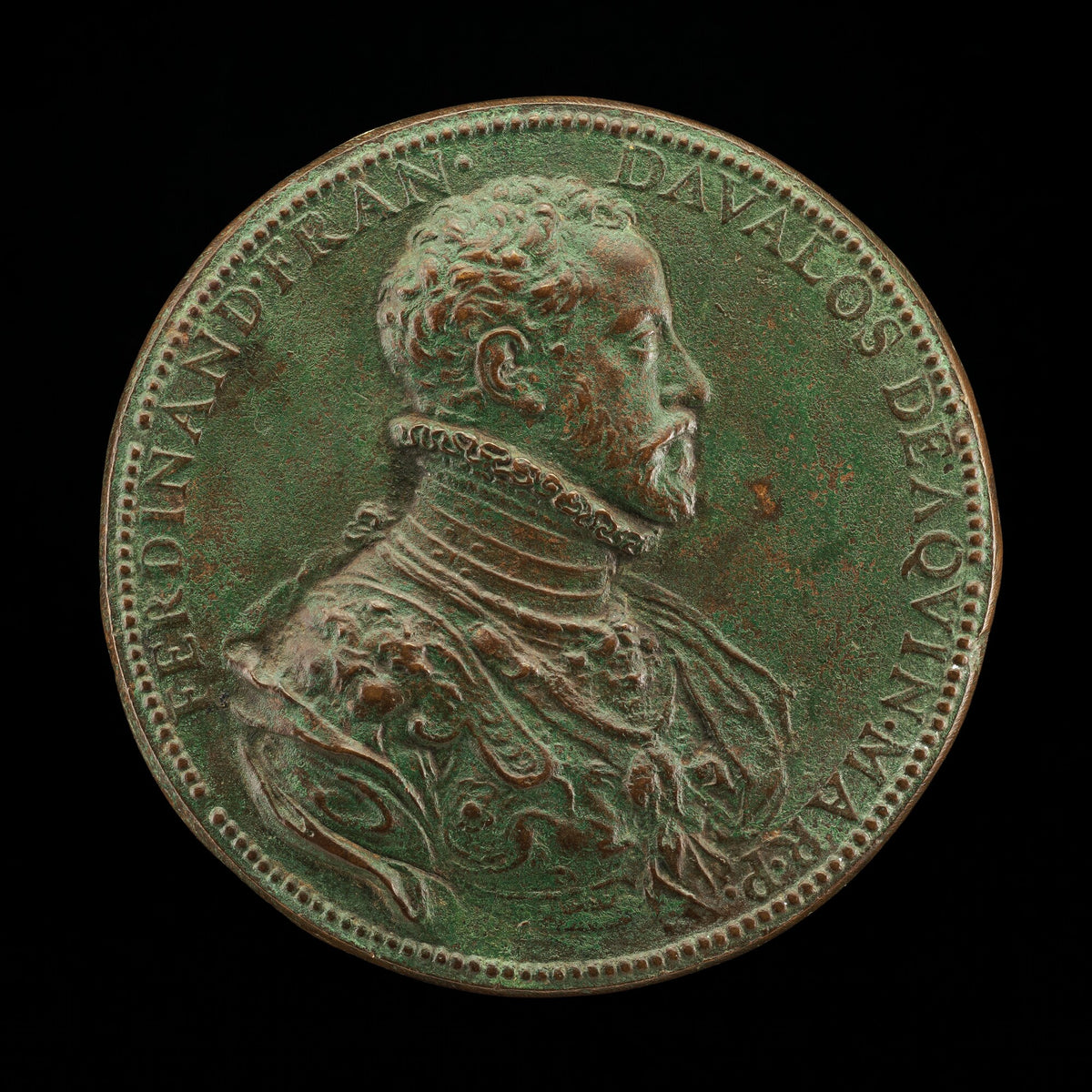Fernando Francesco II d'Avalos, c. 1530-1571, Marquess of Pescara [obverse]