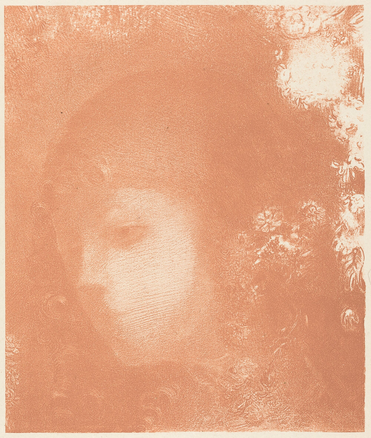 Tete d'Enfant avec Fleurs (Head of a Child with Flowers)