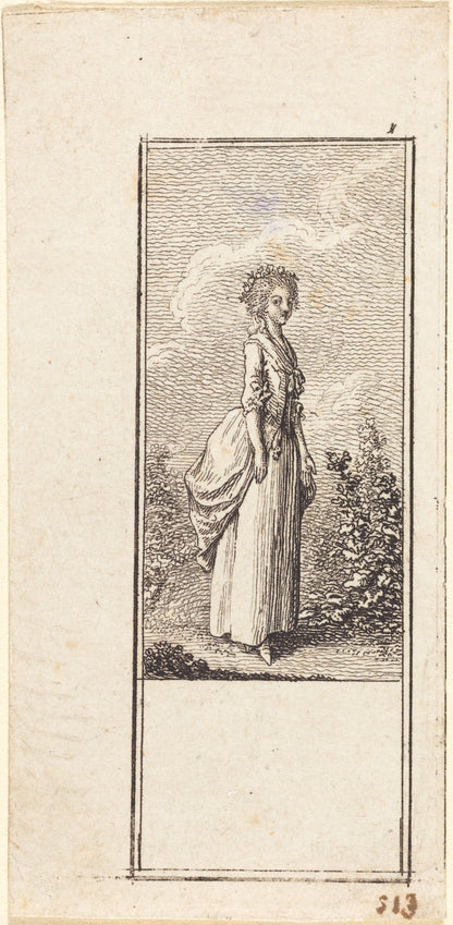 Girl with a Crown of Flowers