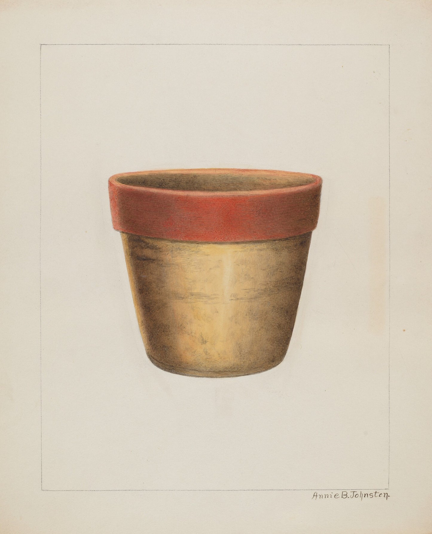 Pottery Flower Pot