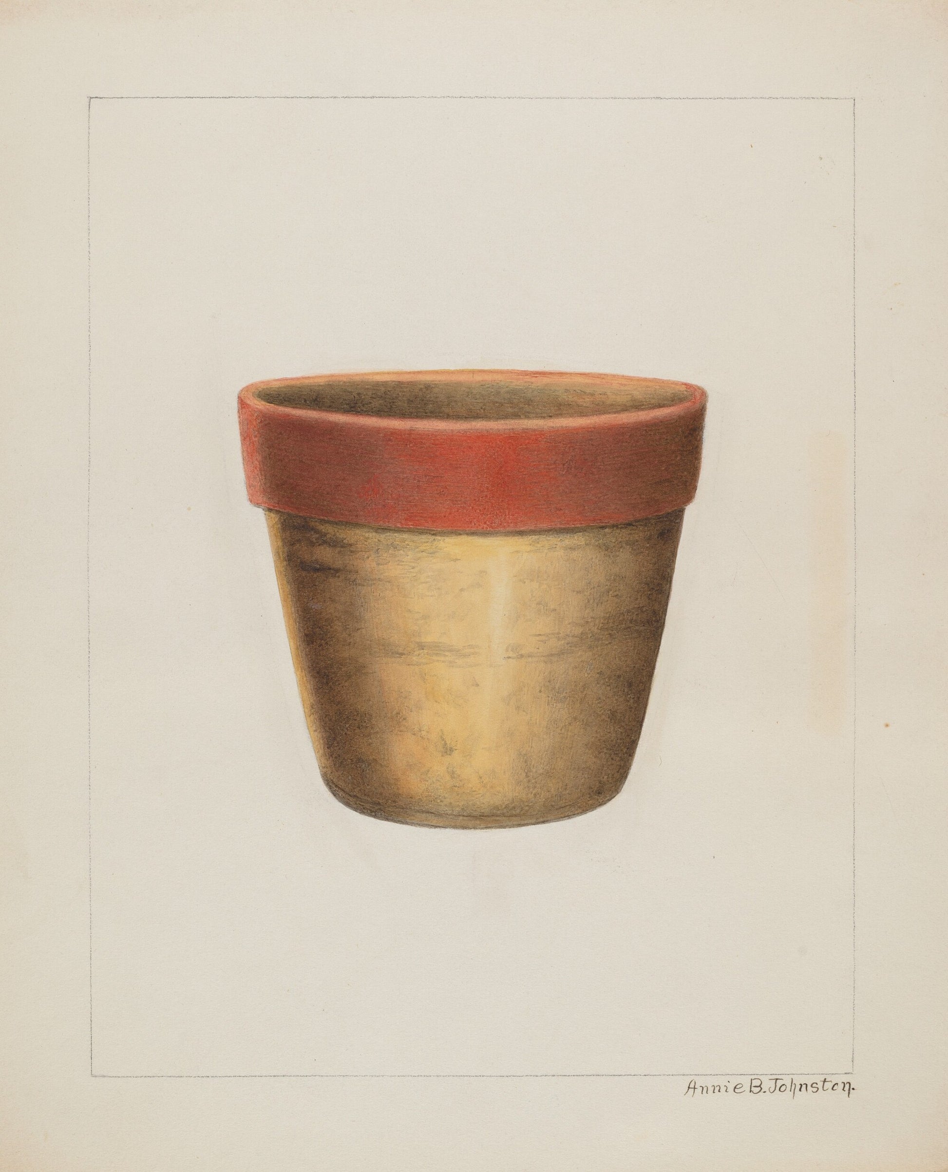 Pottery Flower Pot