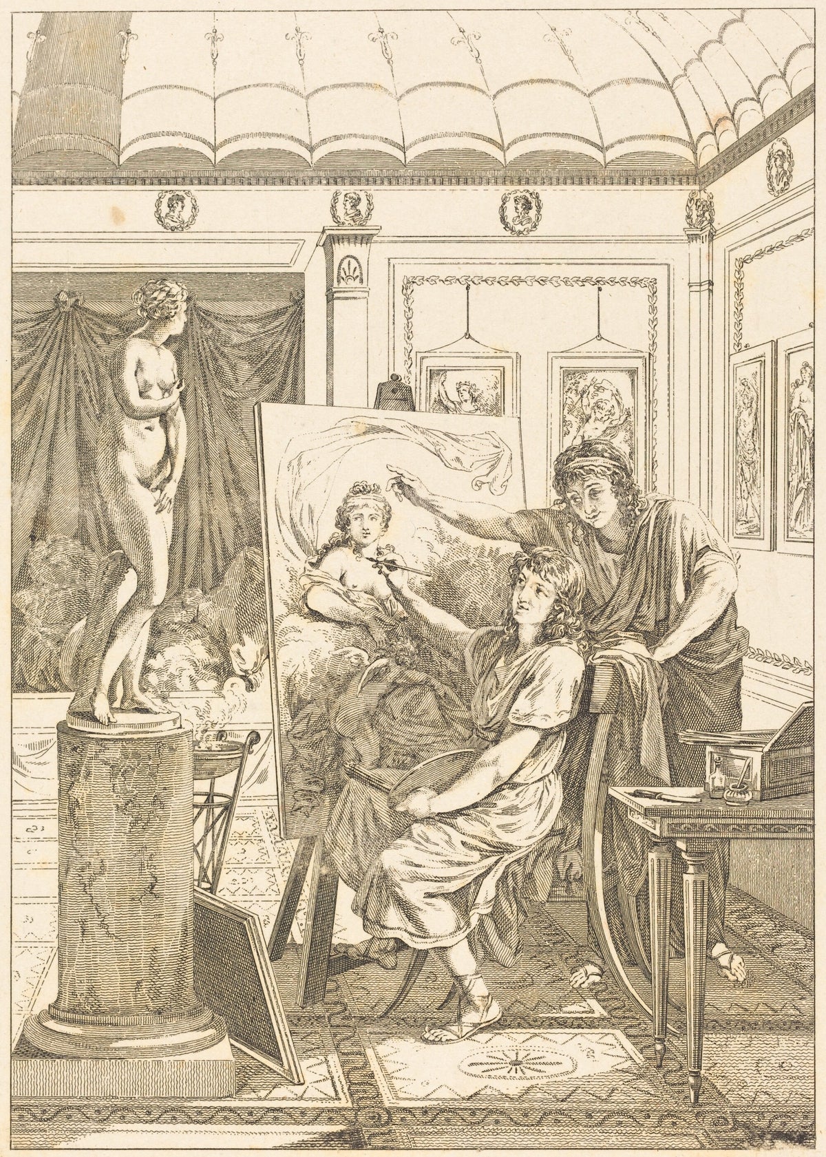 Imitation d'anacreon: Le portrait d'iris