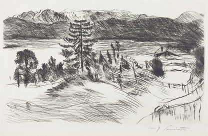 Grosse Walchenseelandschaft (Large Walchen Sea Landscape)