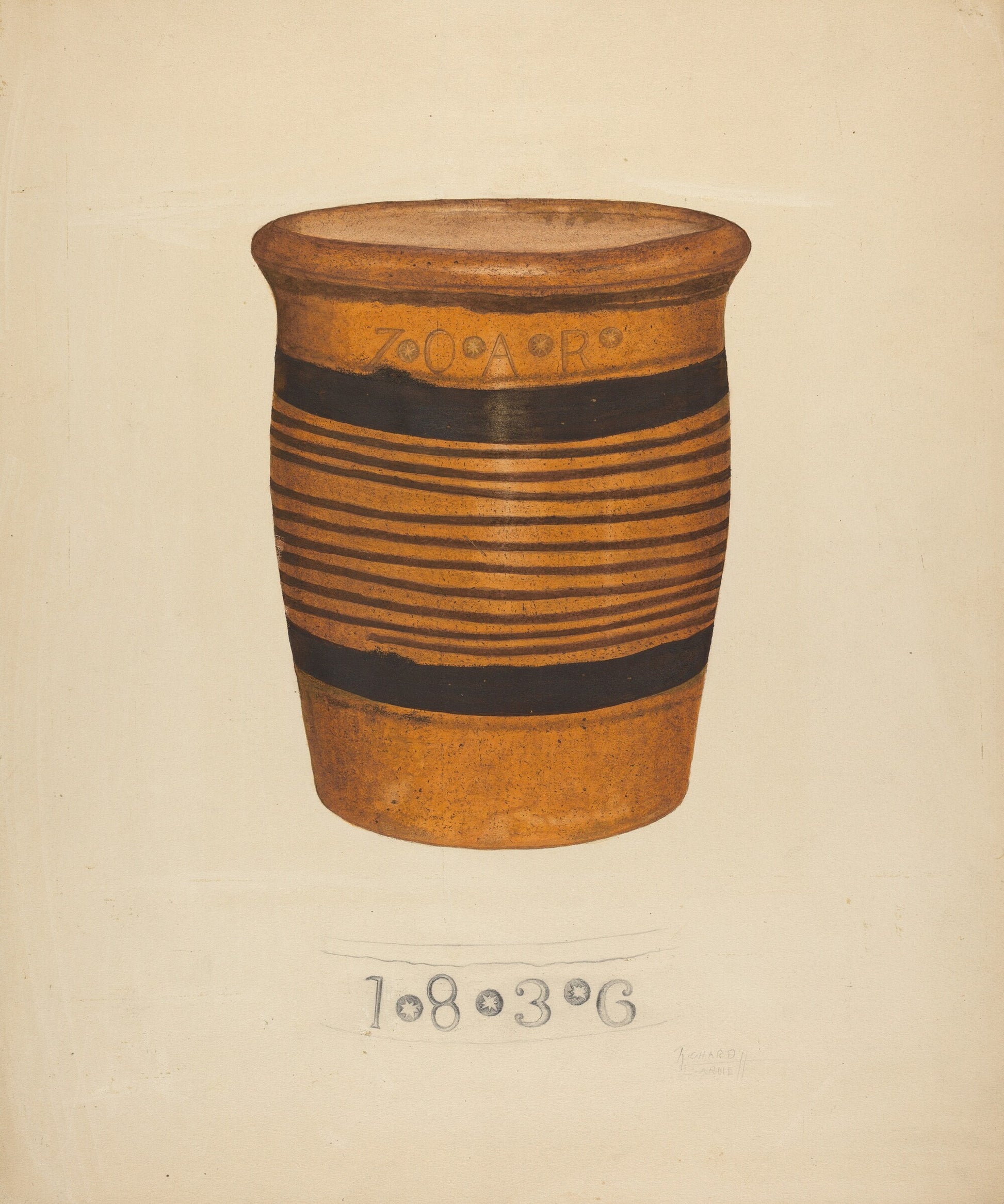 Zoar Flower Pot