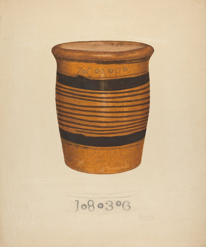 Zoar Flower Pot
