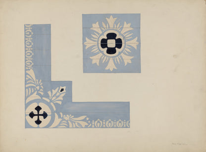 Stencil of Ceiling (Mariner's Church)