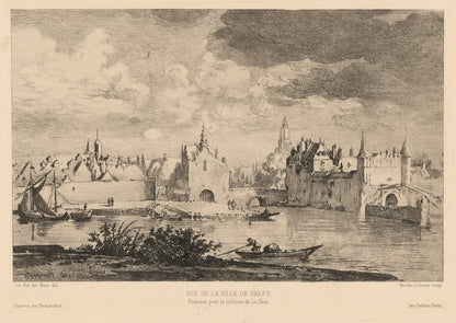 Vue de la Ville de Delft