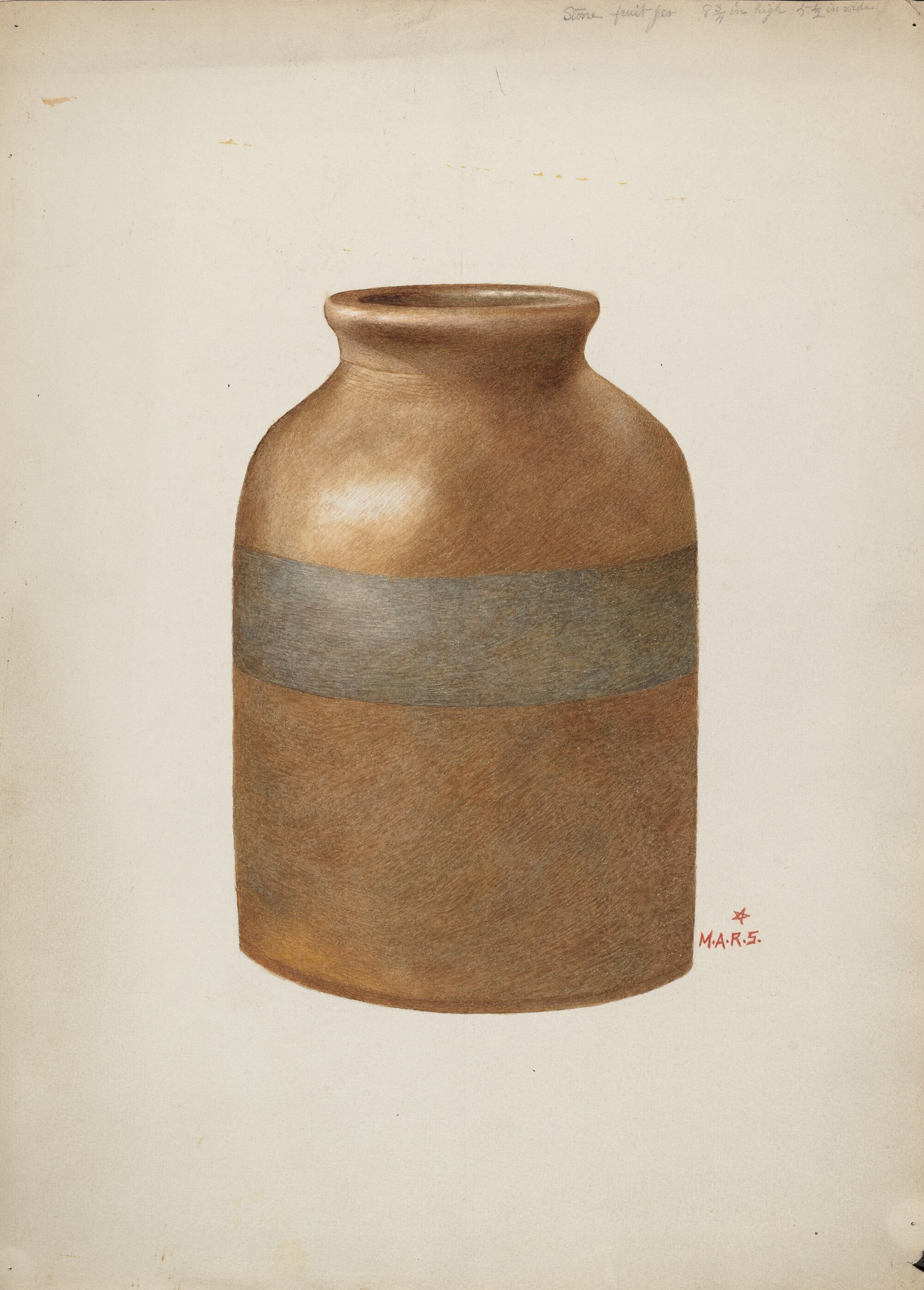 Stone Fruit Jar