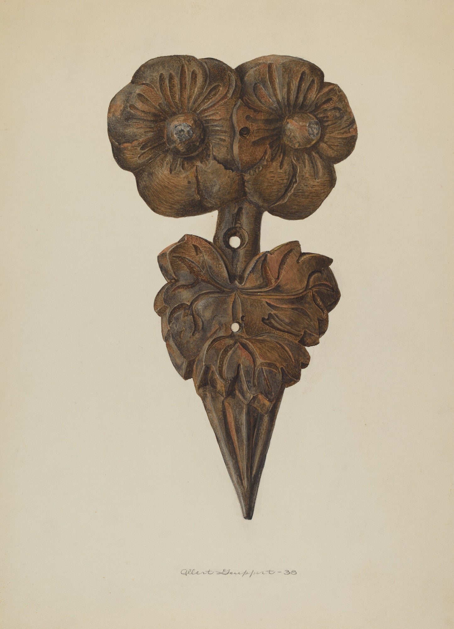 Leaf Finial