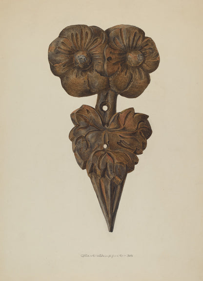 Leaf Finial