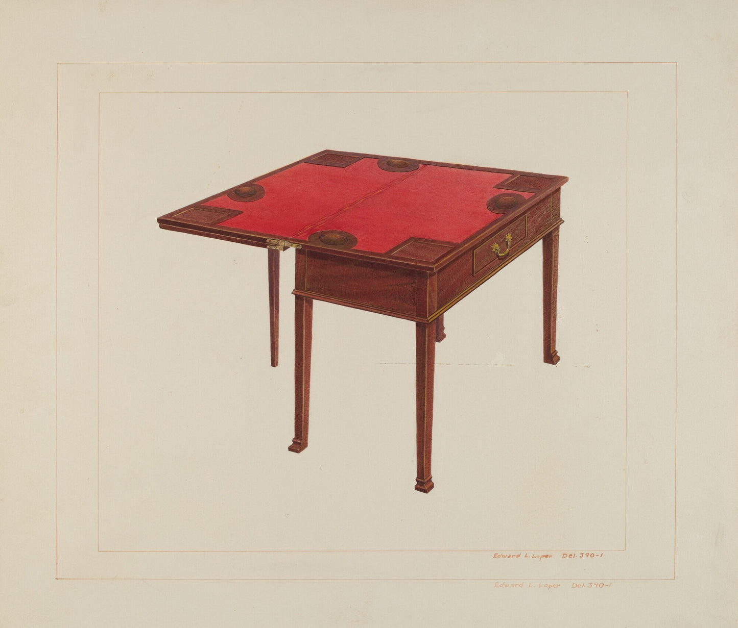 Three Leaf Gaming Table