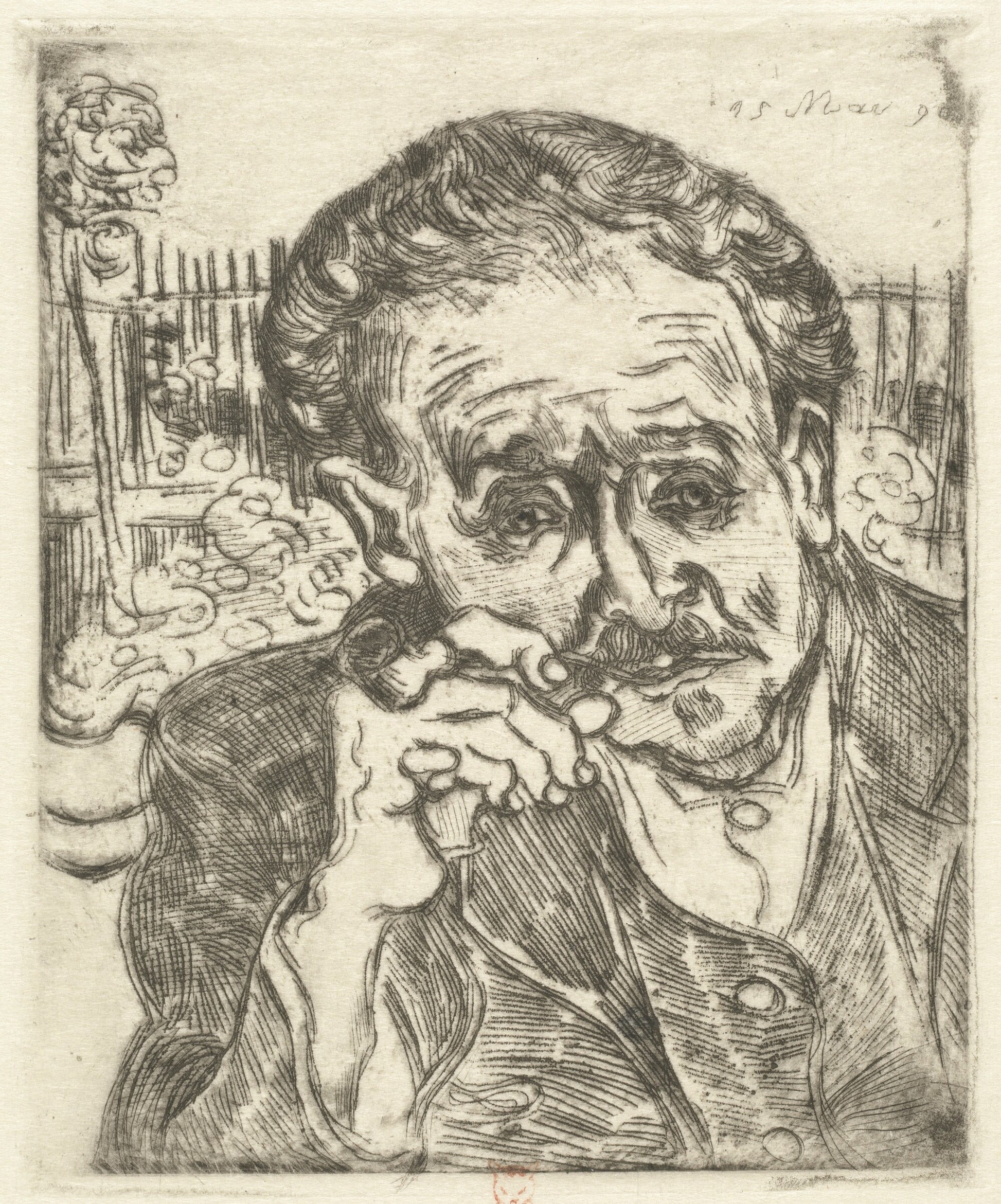 Dr. Gachet (Man with a Pipe)