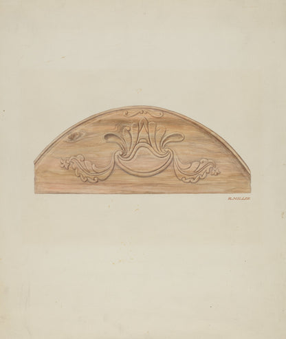 Classical Leaves and Scroll