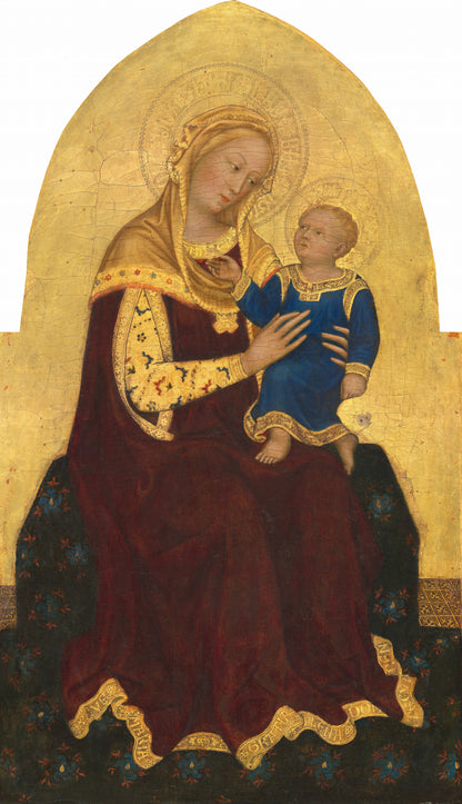 Madonna and Child Enthroned