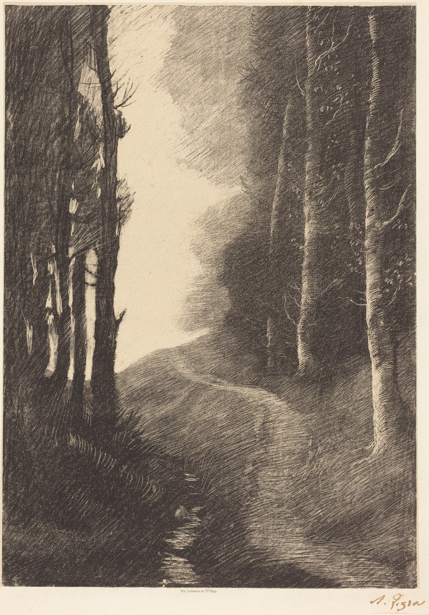 Landscape with Birch Trees (Le paysage aux bouleaux)
