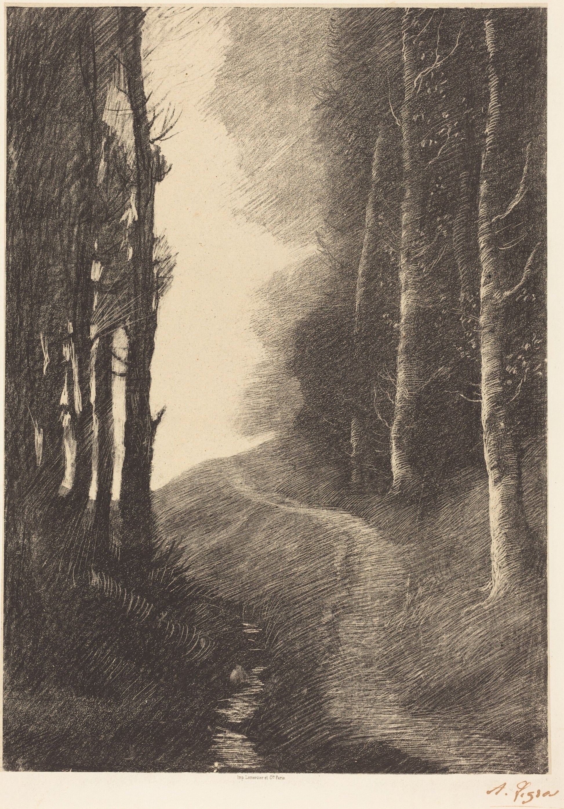 Landscape with Birch Trees (Le paysage aux bouleaux)