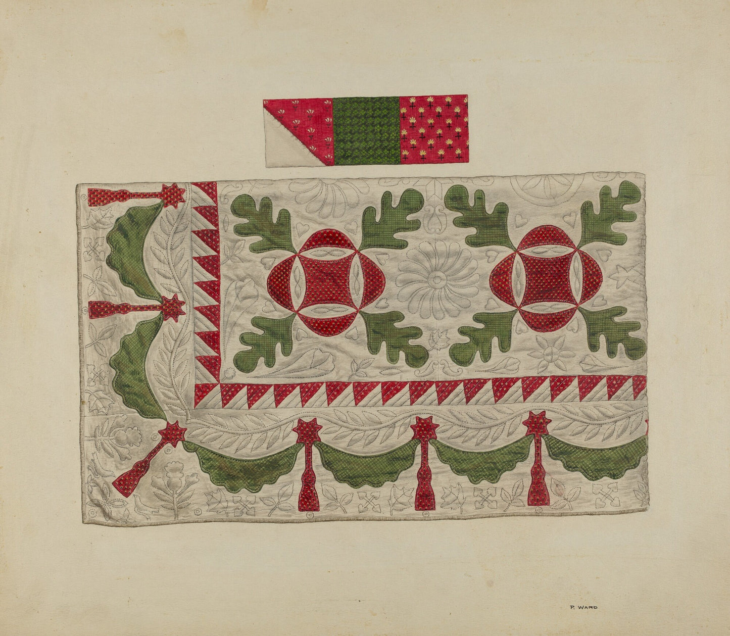 Quilt - Oak Leaf